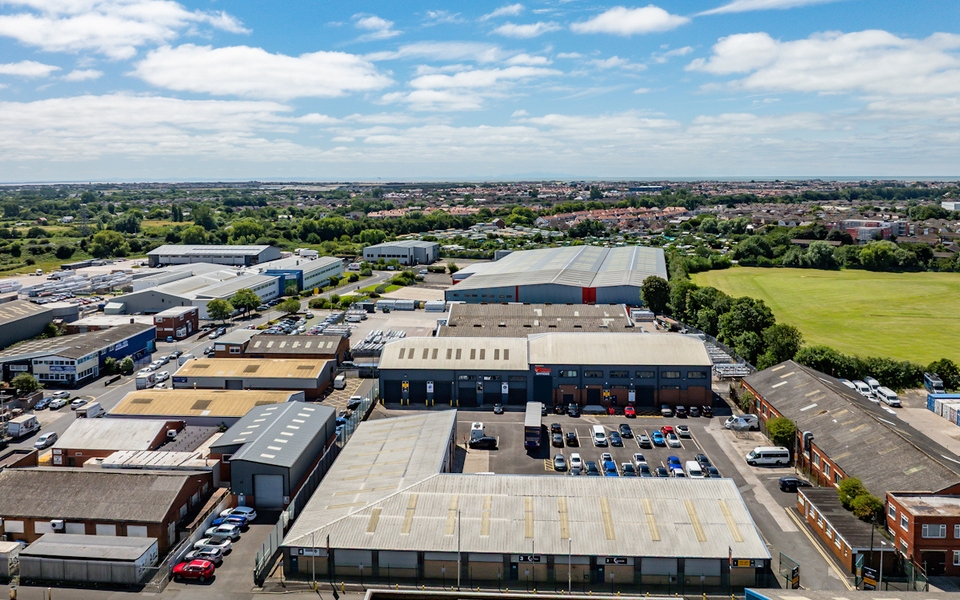 Clifton Trade Park Blackpool - Aerials (3)